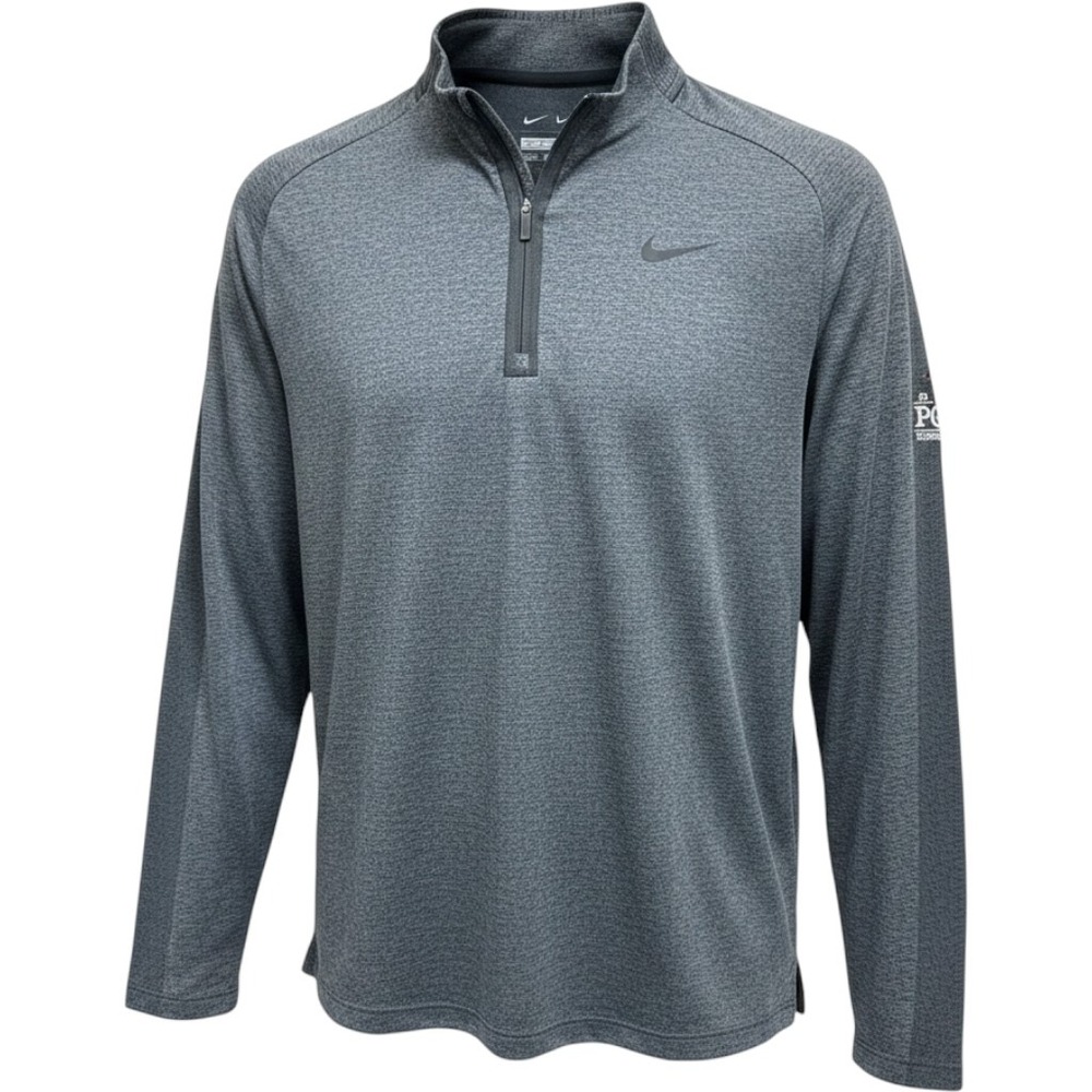 Nike Golf Modern Fit PGA 2019 Dri-Fit‎ Long Sleeve 1/4 Zip Shirt Dri-Fit 2XL ⛳️